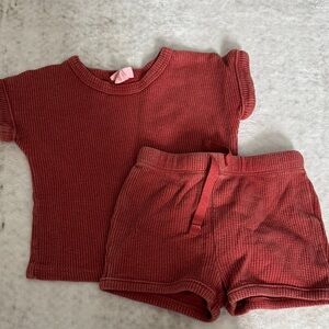 Cat & Jack Red Kids Matching Set